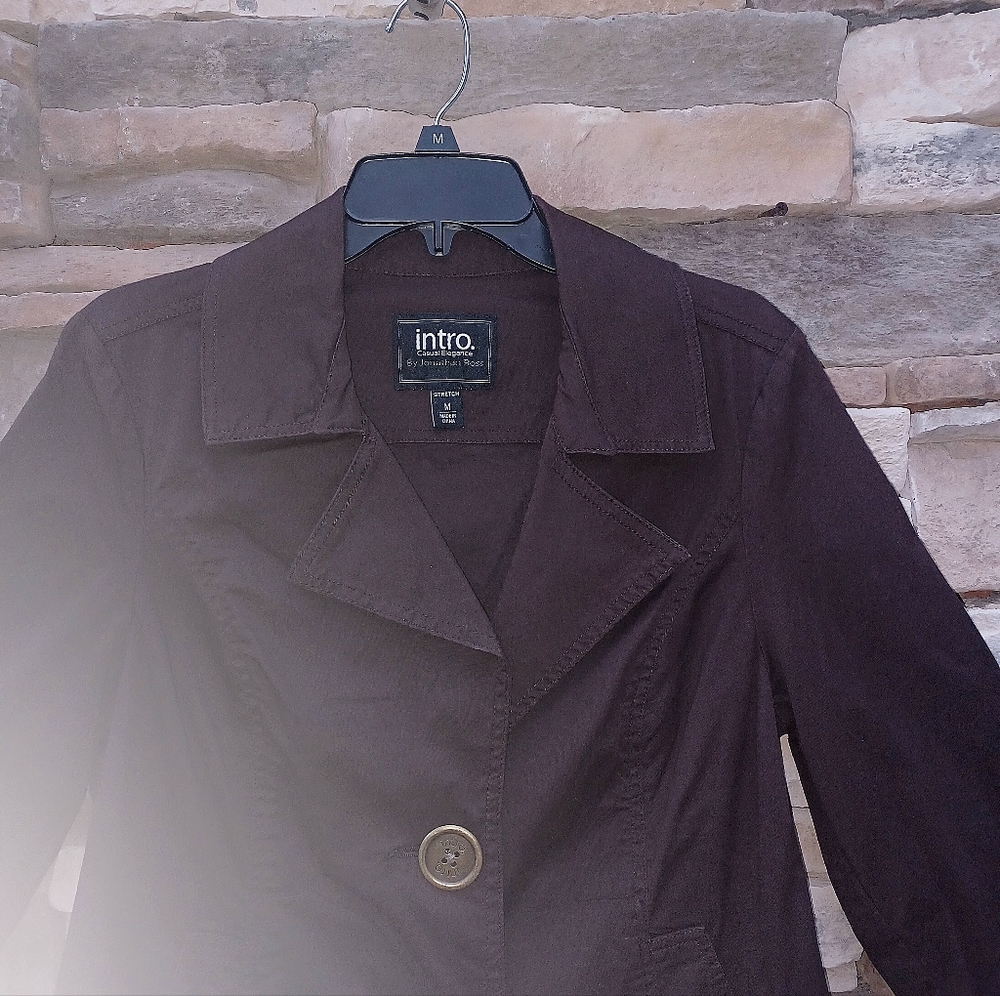 Intro Brown Jacket Medium - Picture 3 of 9